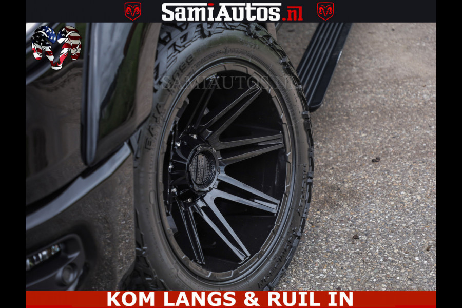 Dodge Ram HULK WIDE BODY KIT | HEMI 5.7 V8 402PK | MEEST DIKKE EN VOLLE UITVOERING | CREW CAB | DUBBELE CABINE | DC 5 PERSOONS | HUD | LUCHTVERING | VERBREED | EXTRA BREDE WIELEN | MWK KLEP |