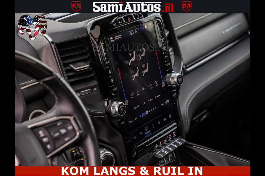 Dodge Ram HULK WIDE BODY KIT | HEMI 5.7 V8 402PK | MEEST DIKKE EN VOLLE UITVOERING | CREW CAB | DUBBELE CABINE | DC 5 PERSOONS | HUD | LUCHTVERING | VERBREED | EXTRA BREDE WIELEN | MWK KLEP |