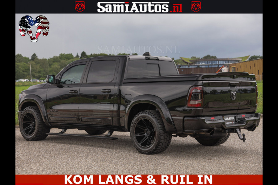 Dodge Ram HULK WIDE BODY KIT | HEMI 5.7 V8 402PK | MEEST DIKKE EN VOLLE UITVOERING | CREW CAB | DUBBELE CABINE | DC 5 PERSOONS | HUD | LUCHTVERING | VERBREED | EXTRA BREDE WIELEN | MWK KLEP |