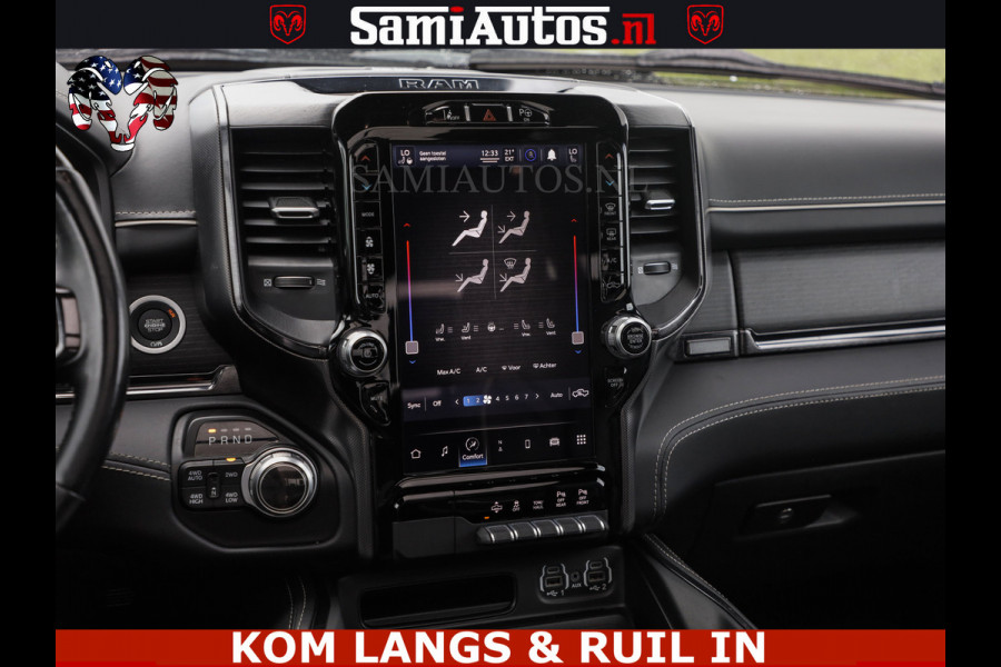 Dodge Ram HULK WIDE BODY KIT | HEMI 5.7 V8 402PK | MEEST DIKKE EN VOLLE UITVOERING | CREW CAB | DUBBELE CABINE | DC 5 PERSOONS | HUD | LUCHTVERING | VERBREED | EXTRA BREDE WIELEN | MWK KLEP |