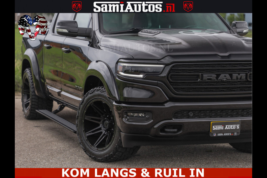 Dodge Ram HULK WIDE BODY KIT | HEMI 5.7 V8 402PK | MEEST DIKKE EN VOLLE UITVOERING | CREW CAB | DUBBELE CABINE | DC 5 PERSOONS | HUD | LUCHTVERING | VERBREED | EXTRA BREDE WIELEN | MWK KLEP |