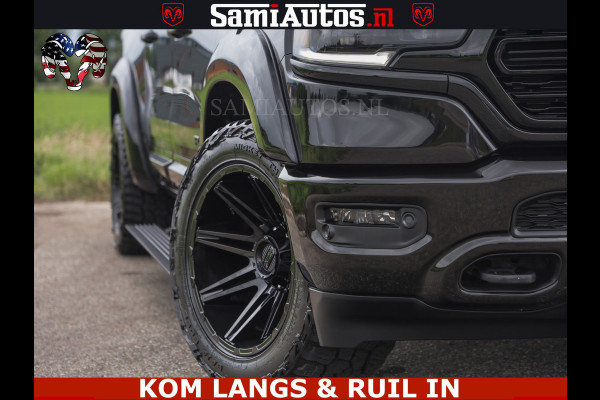 Dodge Ram HULK WIDE BODY KIT | HEMI 5.7 V8 402PK | MEEST DIKKE EN VOLLE UITVOERING | CREW CAB | DUBBELE CABINE | DC 5 PERSOONS | HUD | LUCHTVERING | VERBREED | EXTRA BREDE WIELEN | MWK KLEP |
