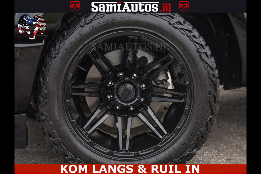 Dodge Ram HULK WIDE BODY KIT | HEMI 5.7 V8 402PK | MEEST DIKKE EN VOLLE UITVOERING | CREW CAB | DUBBELE CABINE | DC 5 PERSOONS | HUD | LUCHTVERING | VERBREED | EXTRA BREDE WIELEN | MWK KLEP |