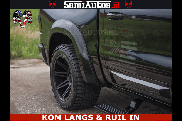 Dodge Ram HULK WIDE BODY KIT | HEMI 5.7 V8 402PK | MEEST DIKKE EN VOLLE UITVOERING | CREW CAB | DUBBELE CABINE | DC 5 PERSOONS | HUD | LUCHTVERING | VERBREED | EXTRA BREDE WIELEN | MWK KLEP |