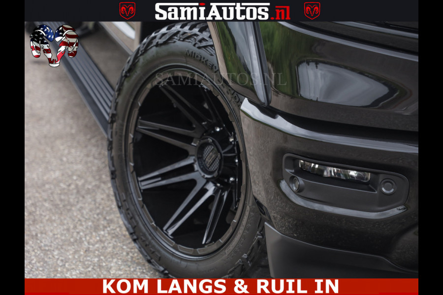 Dodge Ram HULK WIDE BODY KIT | HEMI 5.7 V8 402PK | MEEST DIKKE EN VOLLE UITVOERING | CREW CAB | DUBBELE CABINE | DC 5 PERSOONS | HUD | LUCHTVERING | VERBREED | EXTRA BREDE WIELEN | MWK KLEP |