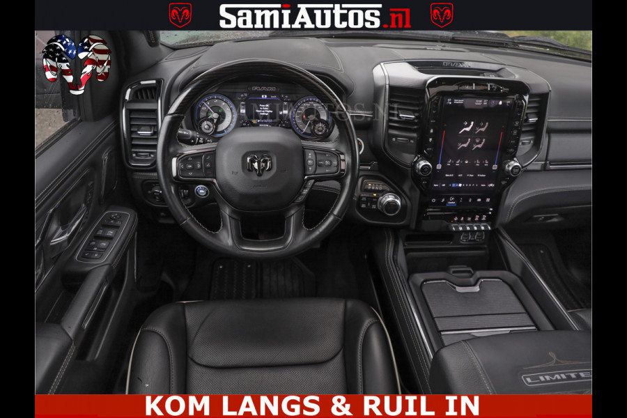 Dodge Ram HULK WIDE BODY KIT | HEMI 5.7 V8 402PK | MEEST DIKKE EN VOLLE UITVOERING | CREW CAB | DUBBELE CABINE | DC 5 PERSOONS | HUD | LUCHTVERING | VERBREED | EXTRA BREDE WIELEN | MWK KLEP |