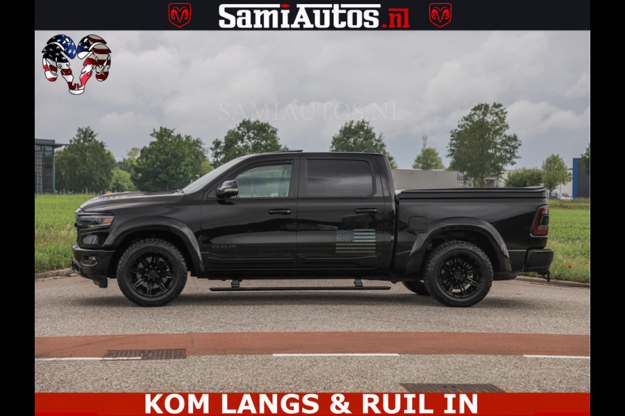 Dodge Ram HULK WIDE BODY KIT | HEMI 5.7 V8 402PK | MEEST DIKKE EN VOLLE UITVOERING | CREW CAB | DUBBELE CABINE | DC 5 PERSOONS | HUD | LUCHTVERING | VERBREED | EXTRA BREDE WIELEN | MWK KLEP |