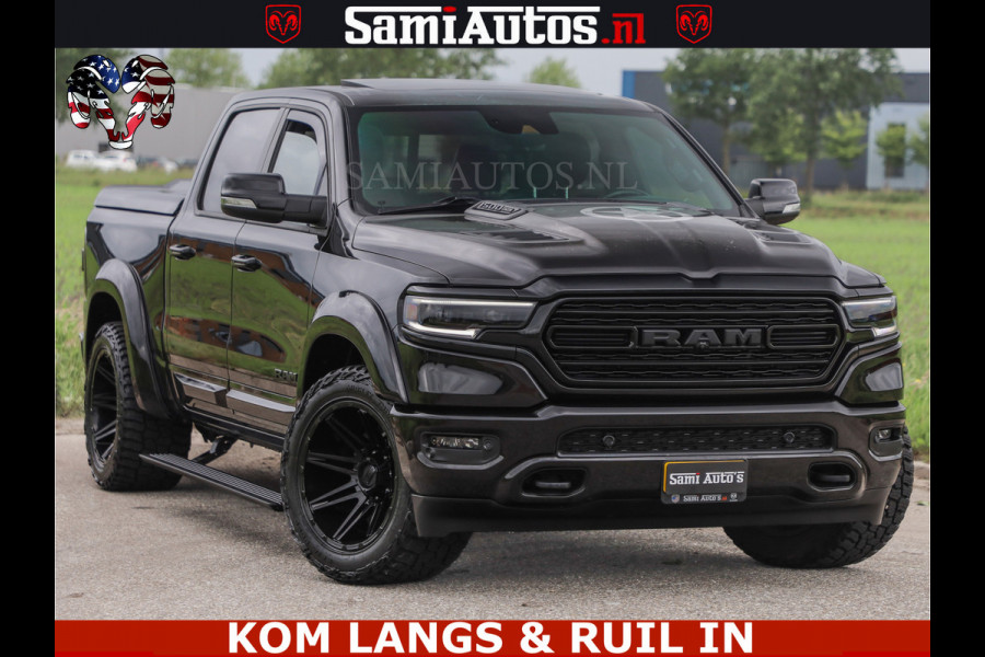 Dodge Ram HULK WIDE BODY KIT | HEMI 5.7 V8 402PK | MEEST DIKKE EN VOLLE UITVOERING | CREW CAB | DUBBELE CABINE | DC 5 PERSOONS | HUD | LUCHTVERING | VERBREED | EXTRA BREDE WIELEN | MWK KLEP |
