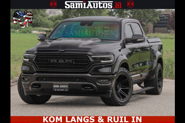 Dodge Ram HULK WIDE BODY KIT | HEMI 5.7 V8 402PK | MEEST DIKKE EN VOLLE UITVOERING | CREW CAB | DUBBELE CABINE | DC 5 PERSOONS | HUD | LUCHTVERING | VERBREED | EXTRA BREDE WIELEN | MWK KLEP |