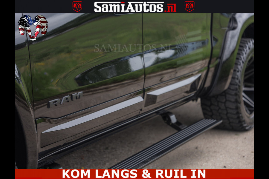 Dodge Ram HULK WIDE BODY KIT | HEMI 5.7 V8 402PK | MEEST DIKKE EN VOLLE UITVOERING | CREW CAB | DUBBELE CABINE | DC 5 PERSOONS | HUD | LUCHTVERING | VERBREED | EXTRA BREDE WIELEN | MWK KLEP |