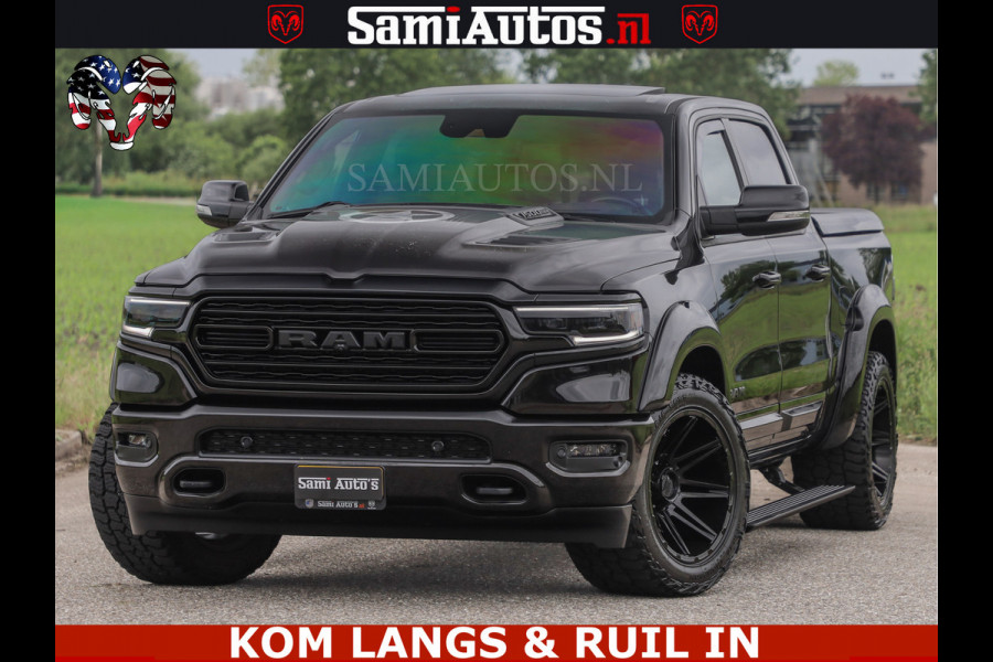 Dodge Ram HULK WIDE BODY KIT | HEMI 5.7 V8 402PK | MEEST DIKKE EN VOLLE UITVOERING | CREW CAB | DUBBELE CABINE | DC 5 PERSOONS | HUD | LUCHTVERING | VERBREED | EXTRA BREDE WIELEN | MWK KLEP |