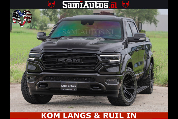Dodge Ram HULK WIDE BODY KIT | HEMI 5.7 V8 402PK | MEEST DIKKE EN VOLLE UITVOERING | CREW CAB | DUBBELE CABINE | DC 5 PERSOONS | HUD | LUCHTVERING | VERBREED | EXTRA BREDE WIELEN | MWK KLEP |