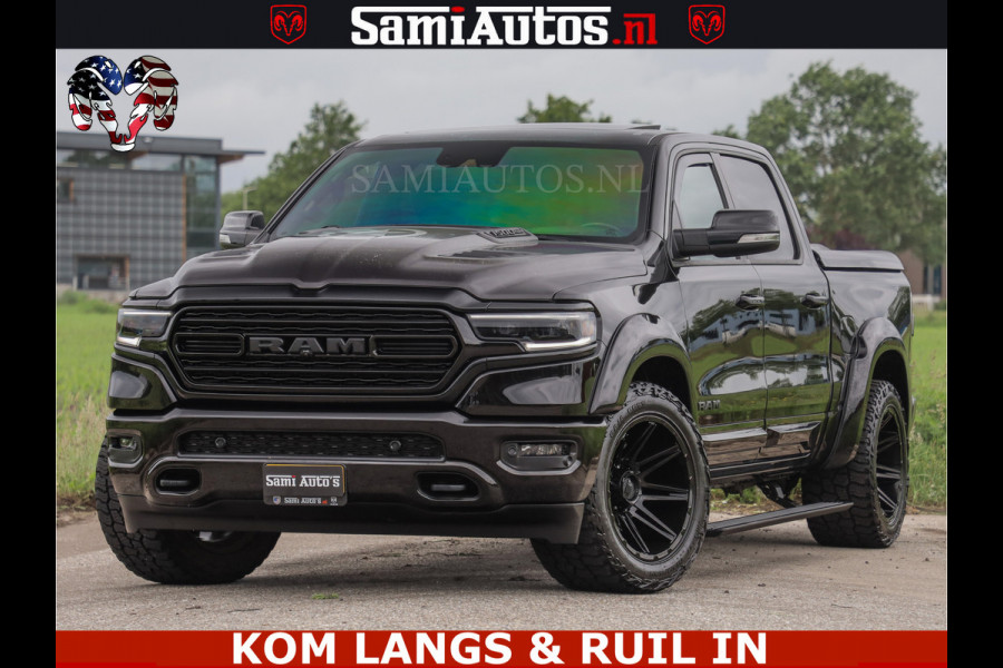 Dodge Ram HULK WIDE BODY KIT | HEMI 5.7 V8 402PK | MEEST DIKKE EN VOLLE UITVOERING | CREW CAB | DUBBELE CABINE | DC 5 PERSOONS | HUD | LUCHTVERING | VERBREED | EXTRA BREDE WIELEN | MWK KLEP |
