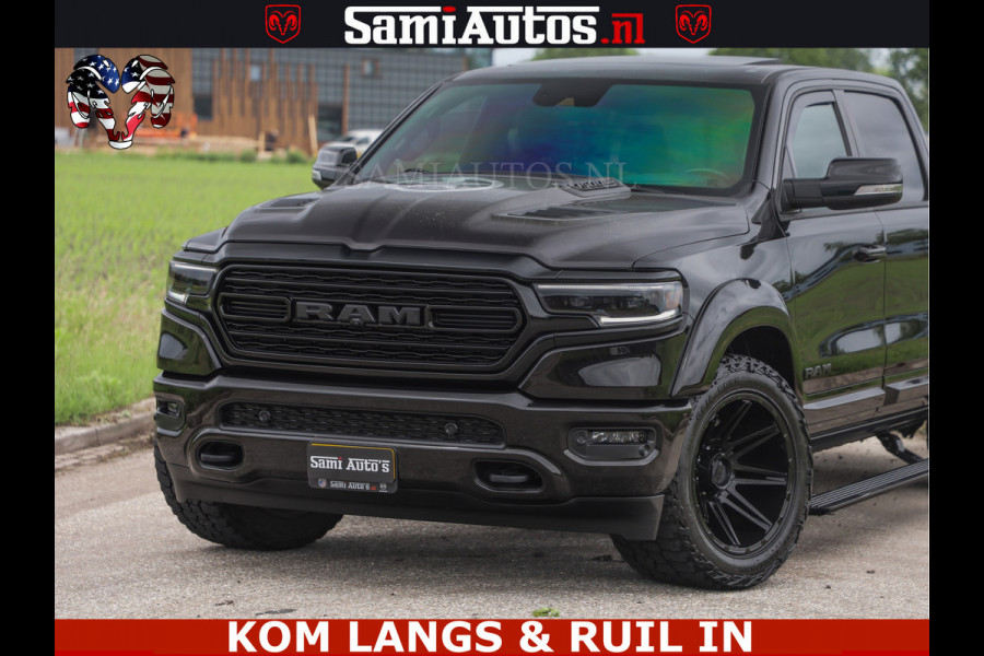 Dodge Ram HULK WIDE BODY KIT | HEMI 5.7 V8 402PK | MEEST DIKKE EN VOLLE UITVOERING | CREW CAB | DUBBELE CABINE | DC 5 PERSOONS | HUD | LUCHTVERING | VERBREED | EXTRA BREDE WIELEN | MWK KLEP |
