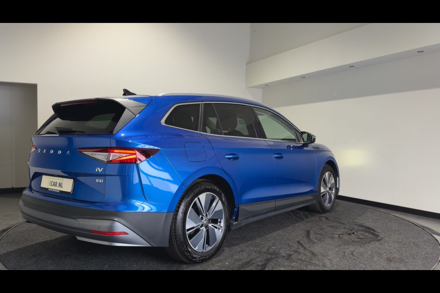 Škoda ENYAQ iV 60 | Trekhaak | Comfort pluspakket | Assistentiepakket | Parkeerpakket Soh (batterijcheck) Waarde 92,6 %