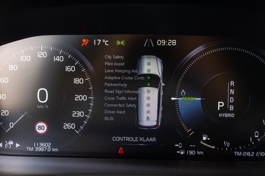 Volvo V60 2.0 T8 Twin Engine AWD Inscription Panoramadak I Leder I Adaptive Cruise I Pilot Assist I Blis I Lane Keeping I Trekhaak