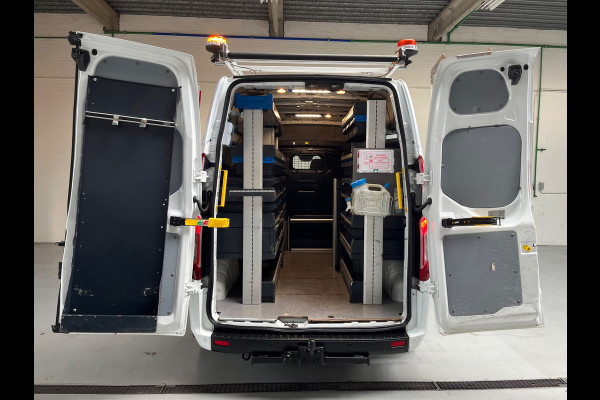 Ford Transit Custom Servicewagen 340 2.0 TDCI 130PK L2H2 Trend MHEV Inrichting, Omvormer, Imperiaal, Trekhaak, RIJKLAARPRIJS!
