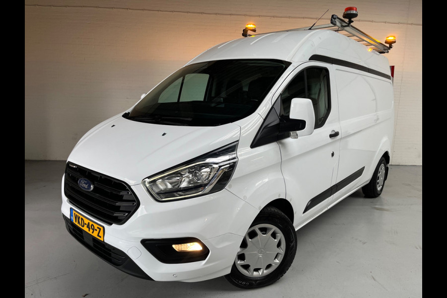 Ford Transit Custom Servicewagen 340 2.0 TDCI 130PK L2H2 Trend MHEV Inrichting, Omvormer, Imperiaal, Trekhaak, RIJKLAARPRIJS!