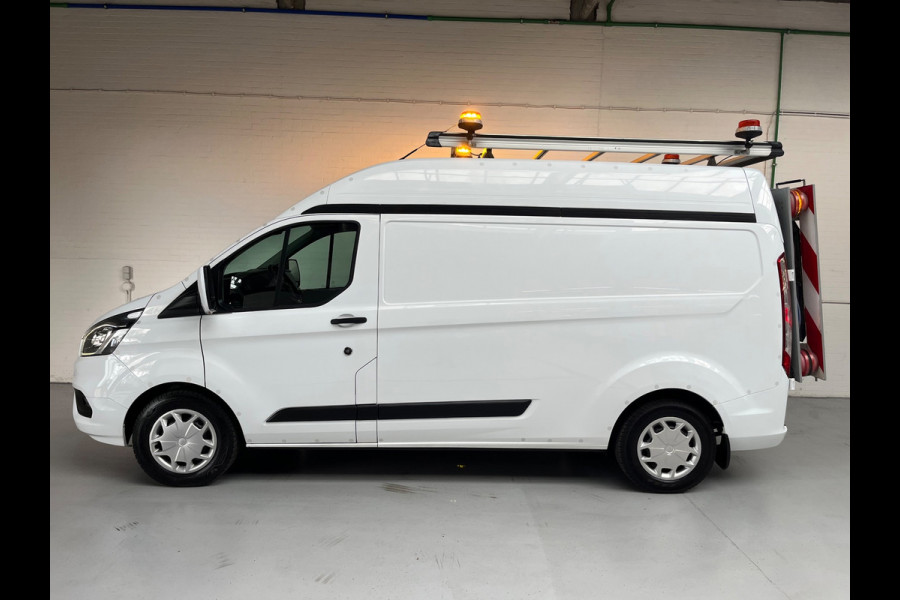Ford Transit Custom Servicewagen 340 2.0 TDCI 130PK L2H2 Trend MHEV Inrichting, Omvormer, Imperiaal, Trekhaak, RIJKLAARPRIJS!