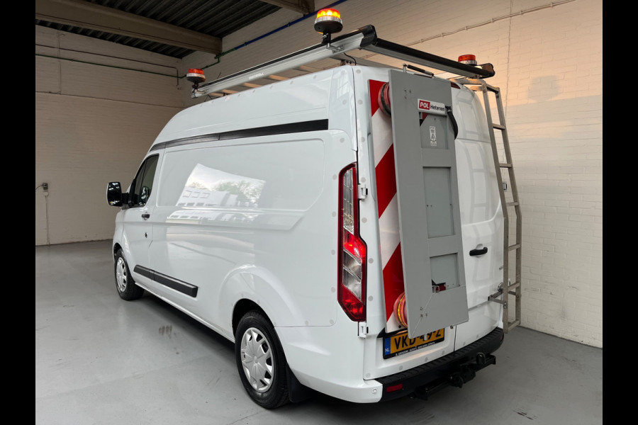 Ford Transit Custom Servicewagen 340 2.0 TDCI 130PK L2H2 Trend MHEV Inrichting, Omvormer, Imperiaal, Trekhaak, RIJKLAARPRIJS!