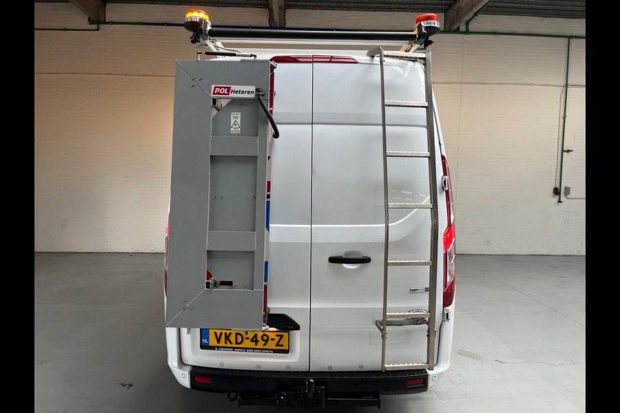 Ford Transit Custom Servicewagen 340 2.0 TDCI 130PK L2H2 Trend MHEV Inrichting, Omvormer, Imperiaal, Trekhaak, RIJKLAARPRIJS!