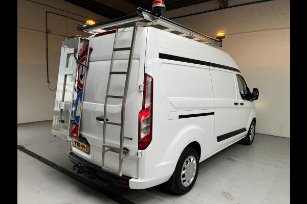 Ford Transit Custom Servicewagen 340 2.0 TDCI 130PK L2H2 Trend MHEV Inrichting, Omvormer, Imperiaal, Trekhaak, RIJKLAARPRIJS!