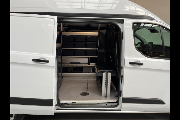 Ford Transit Custom Servicewagen 340 2.0 TDCI 130PK L2H2 Trend MHEV Inrichting, Omvormer, Imperiaal, Trekhaak, RIJKLAARPRIJS!
