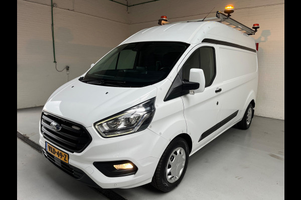 Ford Transit Custom Servicewagen 340 2.0 TDCI 130PK L2H2 Trend MHEV Inrichting, Omvormer, Imperiaal, Trekhaak, RIJKLAARPRIJS!