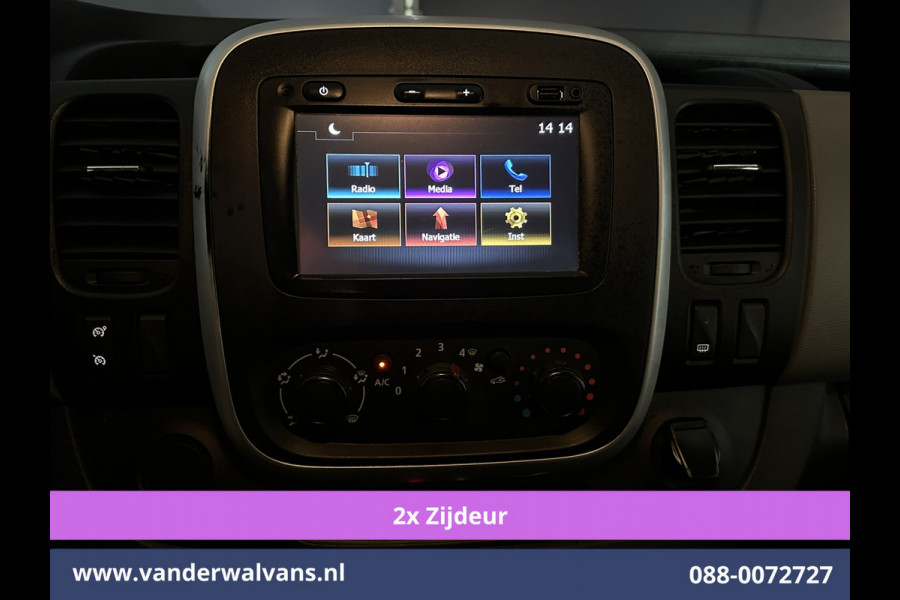 Renault Trafic 1.6 dCi L2H1 Euro6 Airco | 2x zijdeur | Navigatie | Cruisecontrol | Parkeersensoren Bijrijdersbank