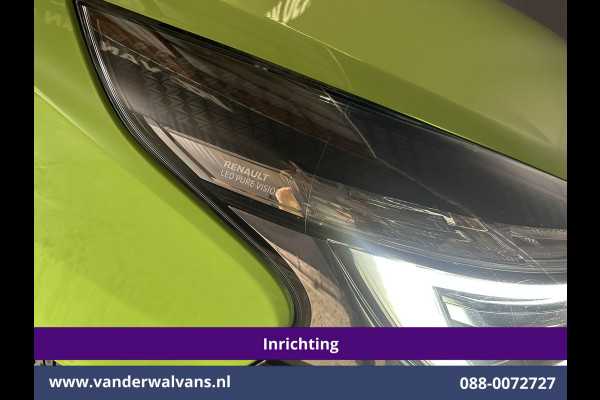 Renault Trafic 1.6 dCi L1H1 Inrichting Euro6 Airco | Navigatie | LED | Trekhaak | Cruisecontrol Parkeersensoren, Bijrijdersbank