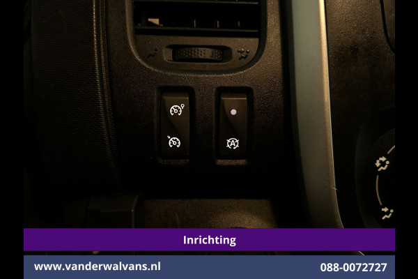 Renault Trafic 1.6 dCi L1H1 Inrichting Euro6 Airco | Navigatie | LED | Trekhaak | Cruisecontrol Parkeersensoren, Bijrijdersbank