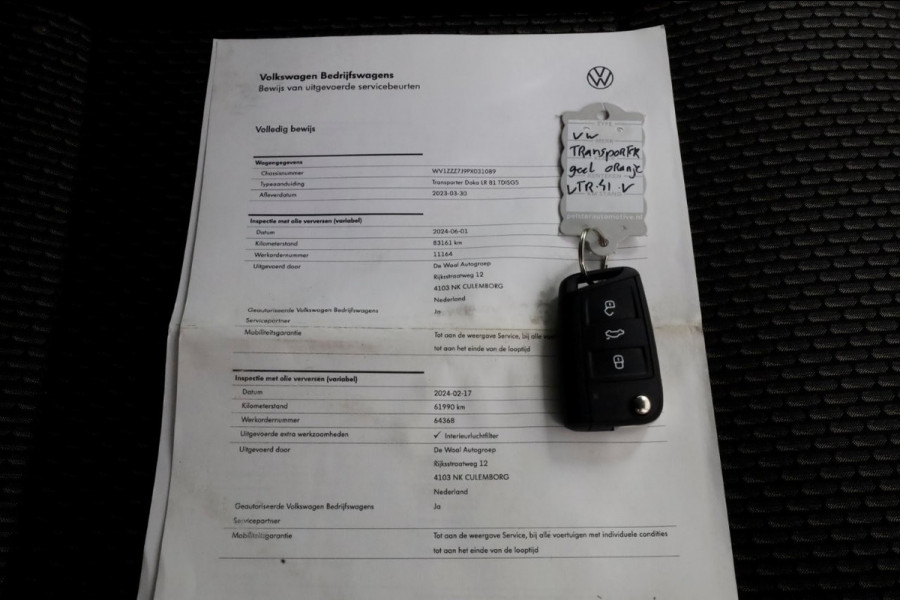 Volkswagen Transporter T6.1 2.0 TDI 110pk L2H1 D.C. Open Laadbak Airco/Carplay 03-2023