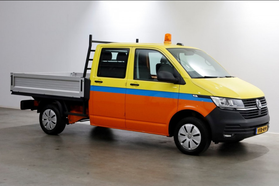 Volkswagen Transporter T6.1 2.0 TDI 110pk L2H1 D.C. Open Laadbak Airco/Carplay 03-2023