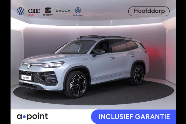 Volkswagen Tayron 1.5 eHybrid R-Line Edition 204 pk Automaat (DSG) | Verlengde garantie | Navigatie | Panoramadak | Trekhaak (wegklapbaar) | Parkeersensoren (Park assist) | Rondomzicht camera | Stoelverwarming | R-Line |