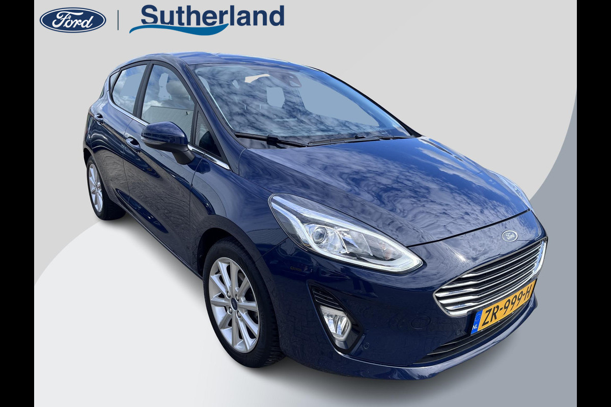 Ford Fiesta 1.0 EcoBoost Titanium | 100 pk | Achteruitrijcamera | Voorruitverwarming |