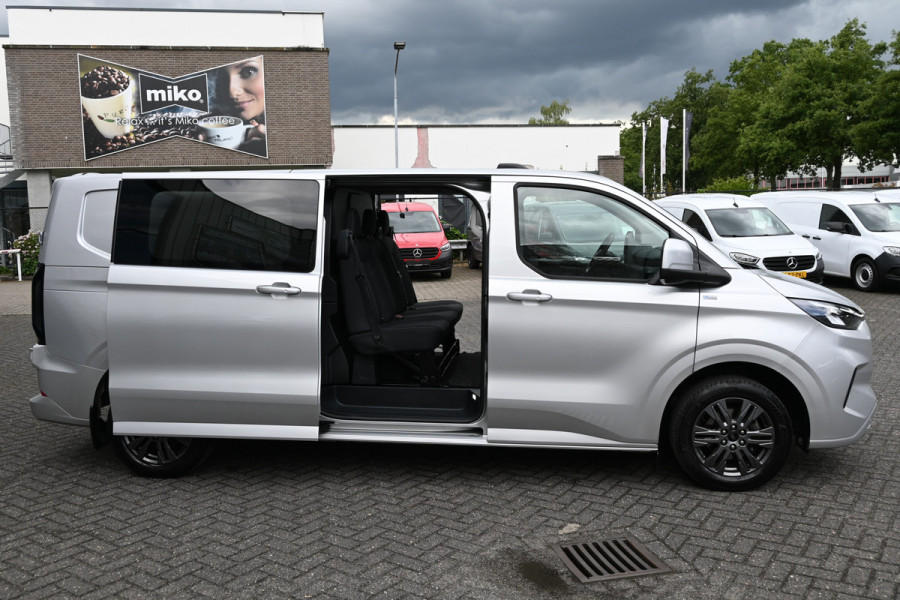 Ford Transit Custom 300L Limited 2.0 TDCI L2 DC 3000 KG inklapbare trekhaak, LED, Adaptive cruise control