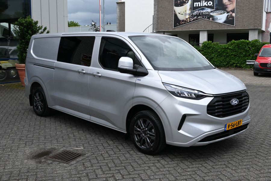 Ford Transit Custom 300L Limited 2.0 TDCI L2 DC 3000 KG inklapbare trekhaak, LED, Adaptive cruise control