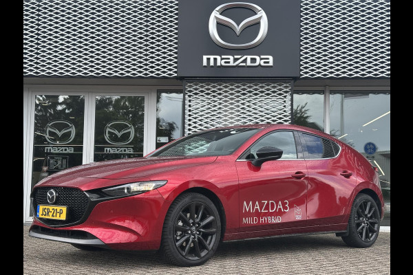 Mazda 3 2.5 e-SkyActiv-G M Hybrid 140 Nagisa | Achtruitrij camera | Carplay | BOSE |