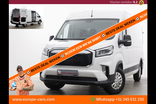 Maxus eDeliver 9 L3H2 72kWh WLTP Range 280km 100% Elektrisch Airco/Camera NIEUW 02-2024