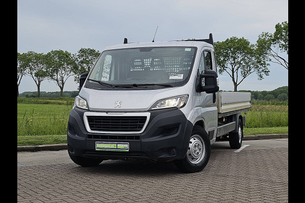 Peugeot Boxer 2.0 BlueHDI L3 Open-Laadbak 4.20m XL Trekhaak Airco Euro6! L3 Open-Laadbak XL Trekhaak Airco Euro6!