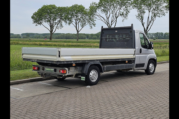 Peugeot Boxer 2.0 BlueHDI L3 Open-Laadbak 4.20m XL Trekhaak Airco Euro6! L3 Open-Laadbak XL Trekhaak Airco Euro6!