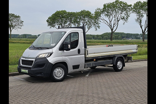 Peugeot Boxer 2.0 BlueHDI L3 Open-Laadbak 4.20m XL Trekhaak Airco Euro6! L3 Open-Laadbak XL Trekhaak Airco Euro6!
