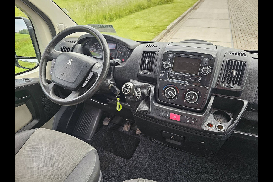 Peugeot Boxer 2.0 BlueHDI L3 Open-Laadbak 4.20m XL Trekhaak Airco Euro6! L3 Open-Laadbak XL Trekhaak Airco Euro6!