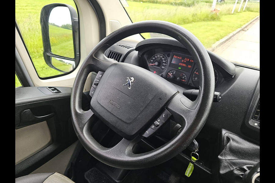 Peugeot Boxer 2.0 BlueHDI L3 Open-Laadbak 4.20m XL Trekhaak Airco Euro6! L3 Open-Laadbak XL Trekhaak Airco Euro6!