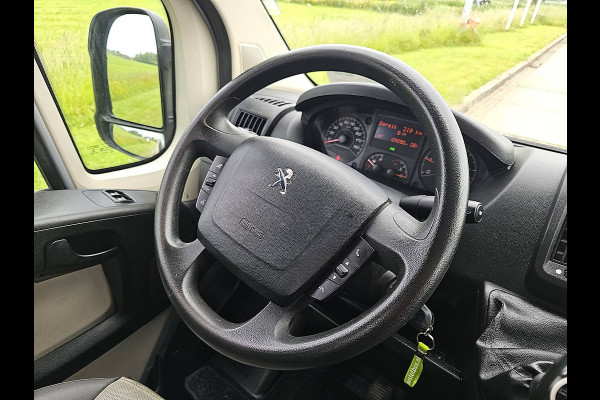 Peugeot Boxer 2.0 BlueHDI L3 Open-Laadbak 4.20m XL Trekhaak Airco Euro6! L3 Open-Laadbak XL Trekhaak Airco Euro6!