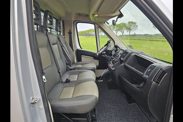 Peugeot Boxer 2.0 BlueHDI L3 Open-Laadbak 4.20m XL Trekhaak Airco Euro6! L3 Open-Laadbak XL Trekhaak Airco Euro6!