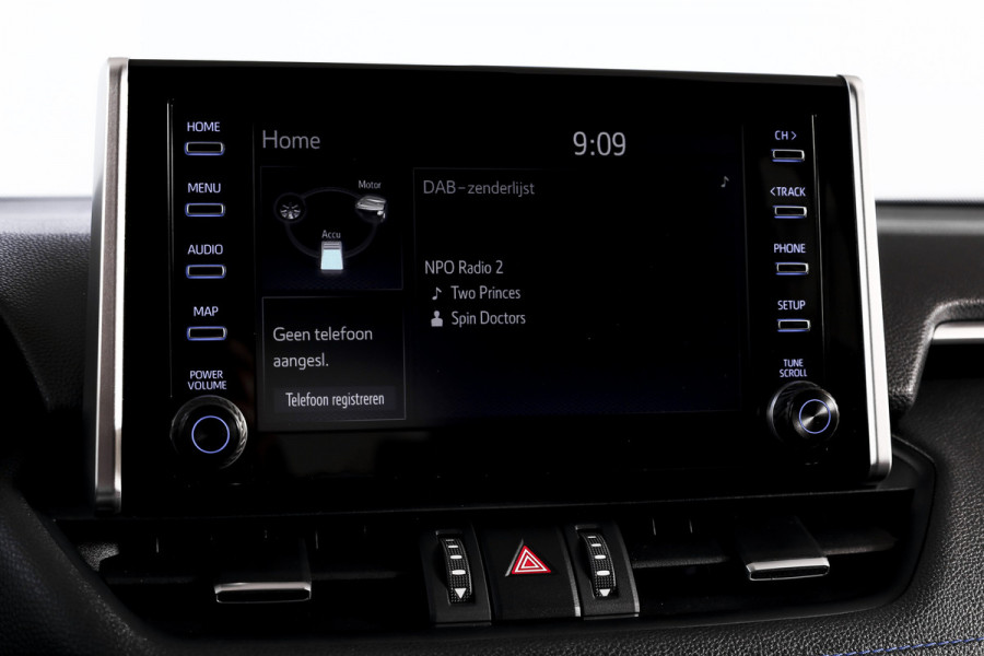 Toyota RAV4 2.5 Hybrid Bi-Tone | Adapt. Cruise | Winterpakket | PDC | Camera | App. Connect | ECC | Elek. Klep | Afn. Trekhaak | LM 18" |