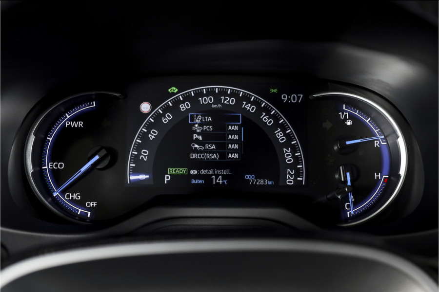 Toyota RAV4 2.5 Hybrid Bi-Tone | Adapt. Cruise | Winterpakket | PDC | Camera | App. Connect | ECC | Elek. Klep | Afn. Trekhaak | LM 18" |