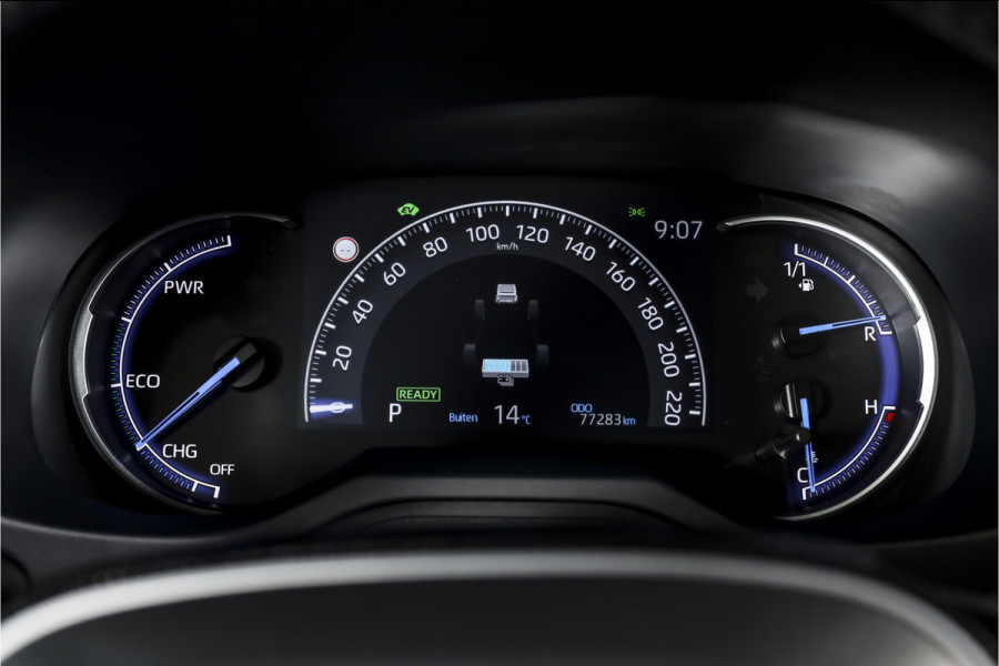 Toyota RAV4 2.5 Hybrid Bi-Tone | Adapt. Cruise | Winterpakket | PDC | Camera | App. Connect | ECC | Elek. Klep | Afn. Trekhaak | LM 18" |