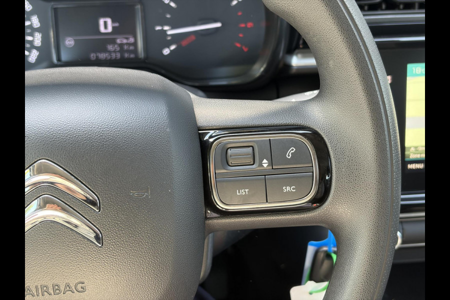 Citroën C3 1.2 PureTech S&S Feel Apple Carplay/Android,Trekhaak,Pdc,Navi,Clima,Cruise,Dealer Onderhouden,Rijstrooksensor,Apk tot 06-2027